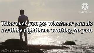 Right here waiting (lyrics) - Richard Marx