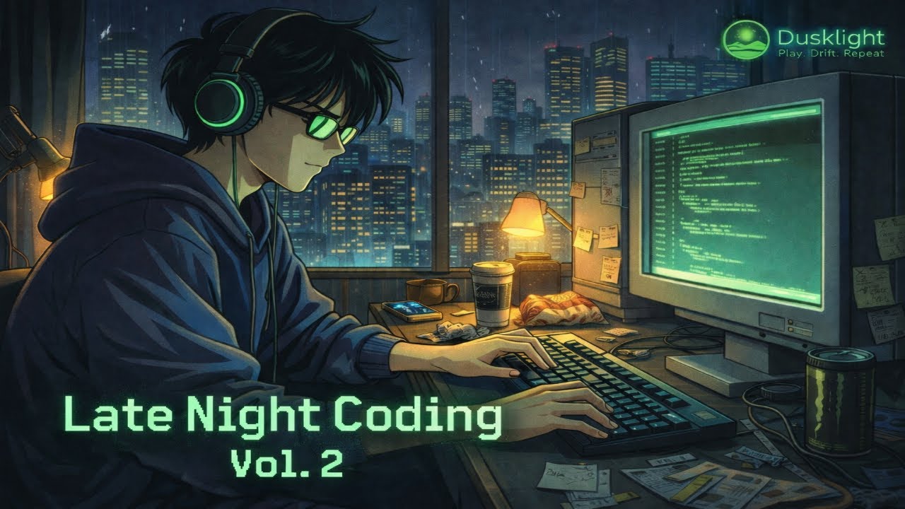 Late Night Coding 💻 Vol. 2: Rain Edition [Focus / Study / Program]