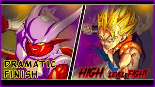 4K Gogeta Vs Janemba Dramatic Finish Dragon Ball Fighterz Gameplay 60Fps
