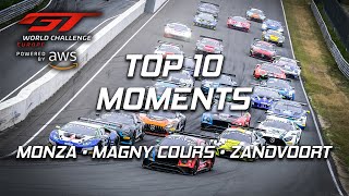 Top 10 Moments from Fanatec GT World Challenge Powered by AWS 2021