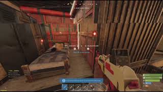 1v2 raid defence #rustconsole