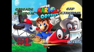 Super Mario Odyssey Walkthrough Intro, Cap & Cascade Kingdom