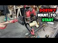 Earthquake 43cc Auger Starts Up But Dies When You Give it Gas (Carburetor Replacement)