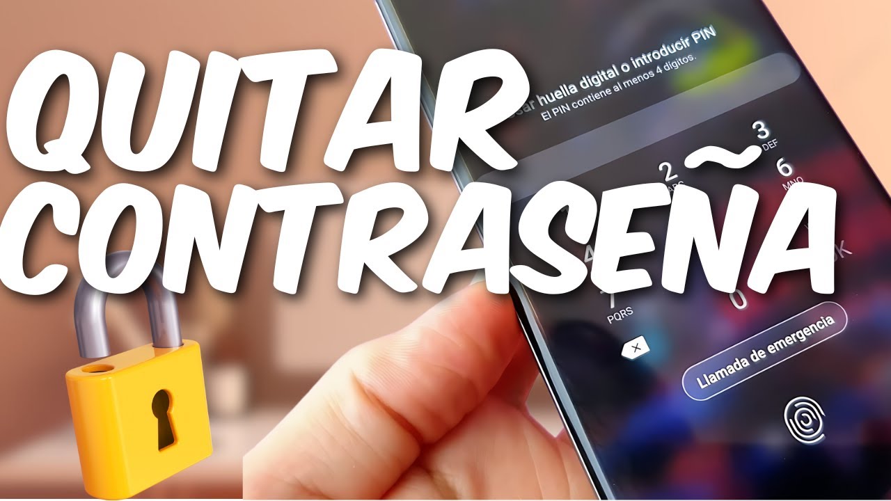 Cómo Quitar PIN de Desbloqueo Olvidado sin FORMATEAR Celular - YouTube