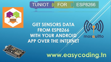NodeMcu (ESP8266) Tutorial C-22: Get sensors data over the Internet with your Android App (MQTT)