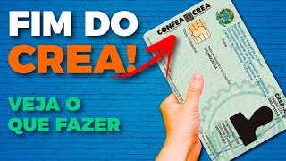 NÃO é mais CREA, Agora é CFT, VEJA o que fazer!