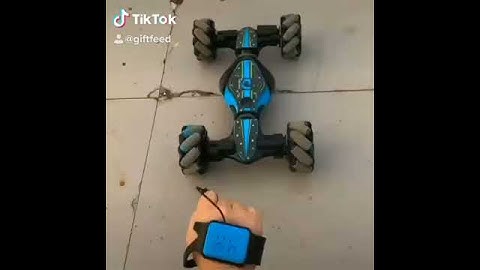 Gesture control Omni Wheel RC car