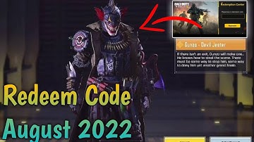 Redeem Code Codm 2022 | Call Of Duty Mobile Redeem Code 2022 | Cod Mobile Redeem Code 2022