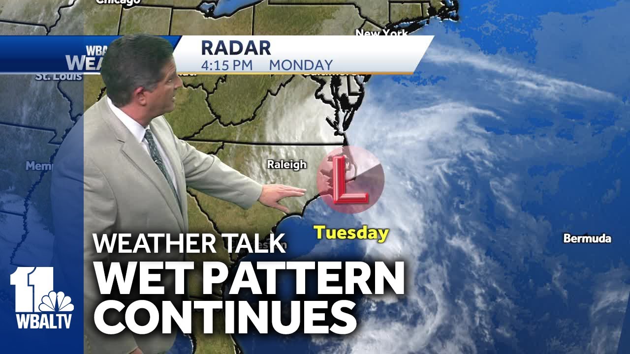 Weather Talk: Wet pattern will continue this week - YouTube