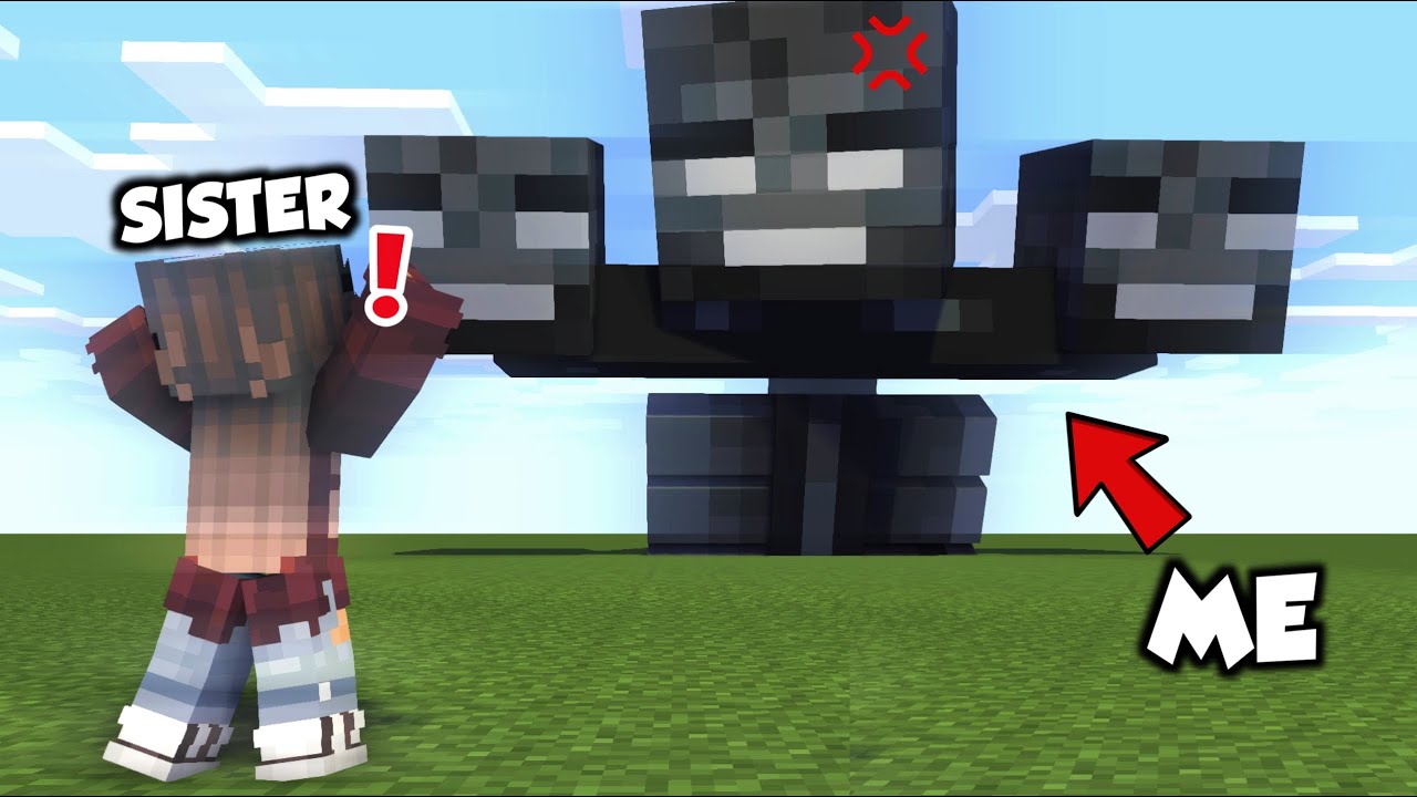 I TROLLED My Sister By Using MORPH MOD In Minecraft... - YouTube