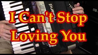 Roland Accordion, I Can't Stop Loving You, Dale Mathis Accordion