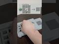 Crafting A Wooden Shovel From Minecraft Out Of Lego #minecraft #lego #legominecraft #shorts