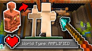 Building a COPPER GOLEM Sorting System in my AMPLIFIED Forever World! (#7)