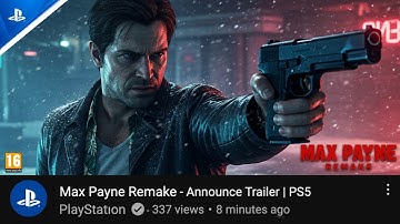 Max Payne Remake - First Trailer | Remedy | PS5 | Concept