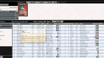 MTGO Collection Screen Review