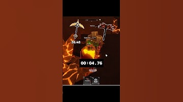 Arcane Vs Magma Pickaxe in The Forge #theforge #roblox