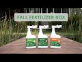 How to fertilize your lawn in the fall