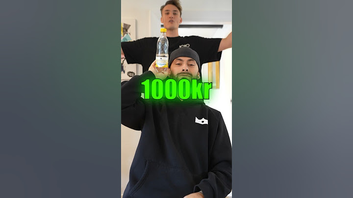 🤑 Undgå Flasken og Vind 1000kr 😂
