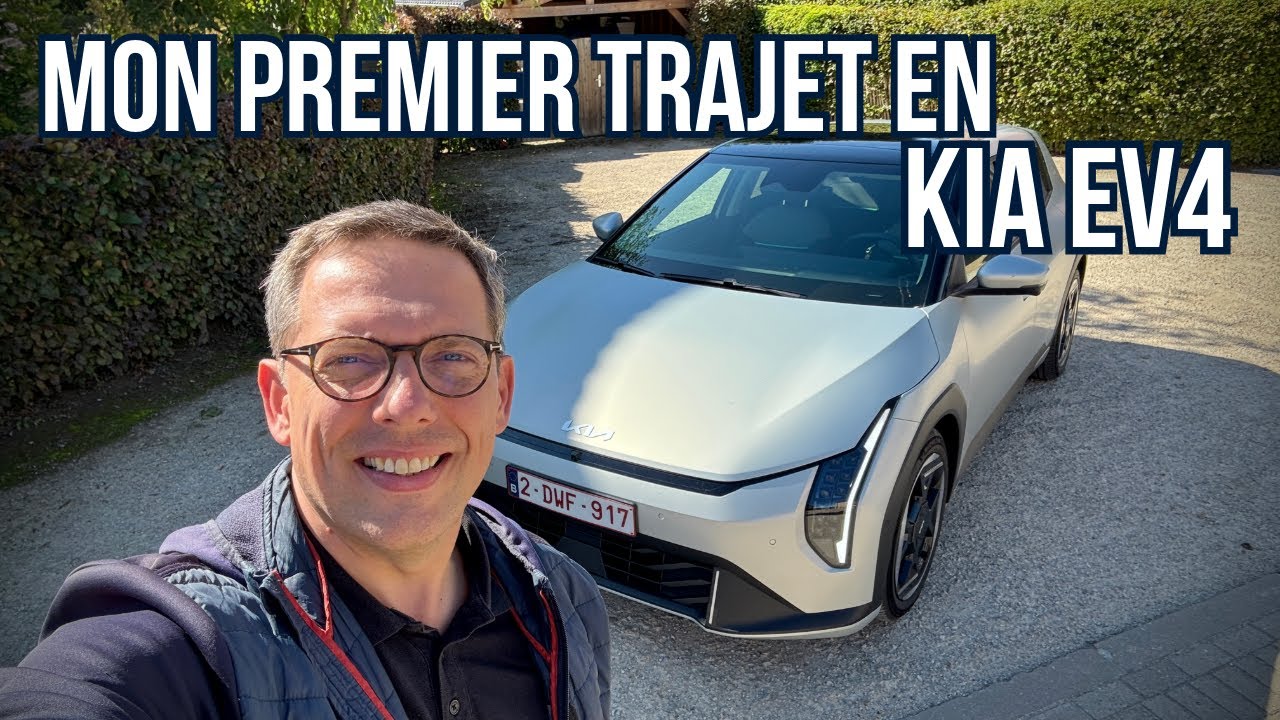 Premier Trajet - Kia EV4 : Mes 45 premiers kilomètres à son volant !