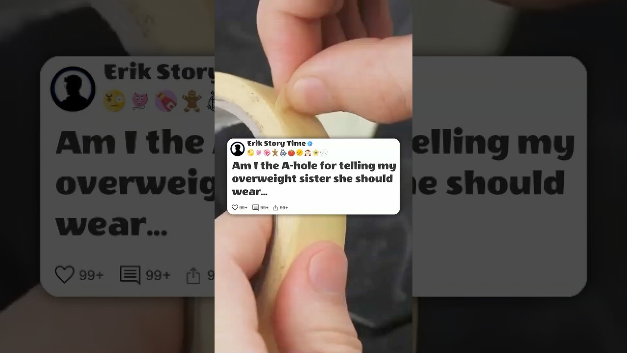 She should wear clothes that fit her 