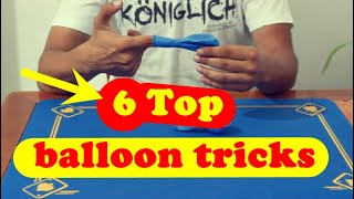 magic trick revealed *** 6 Top magic trick With balloon