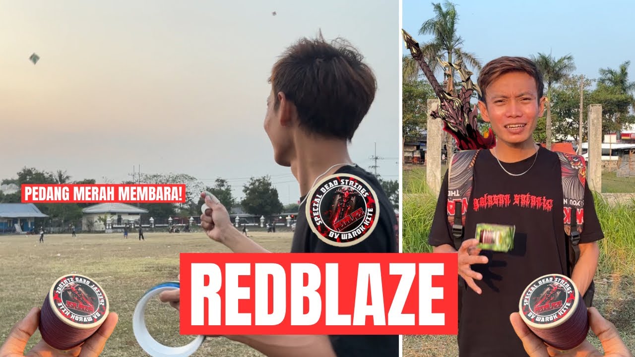 GELASAN REDBLAZE!!! SI PEDANG MERAH BIKIN MUSUH TERLUKA!!!
