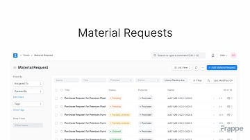 Material Requests