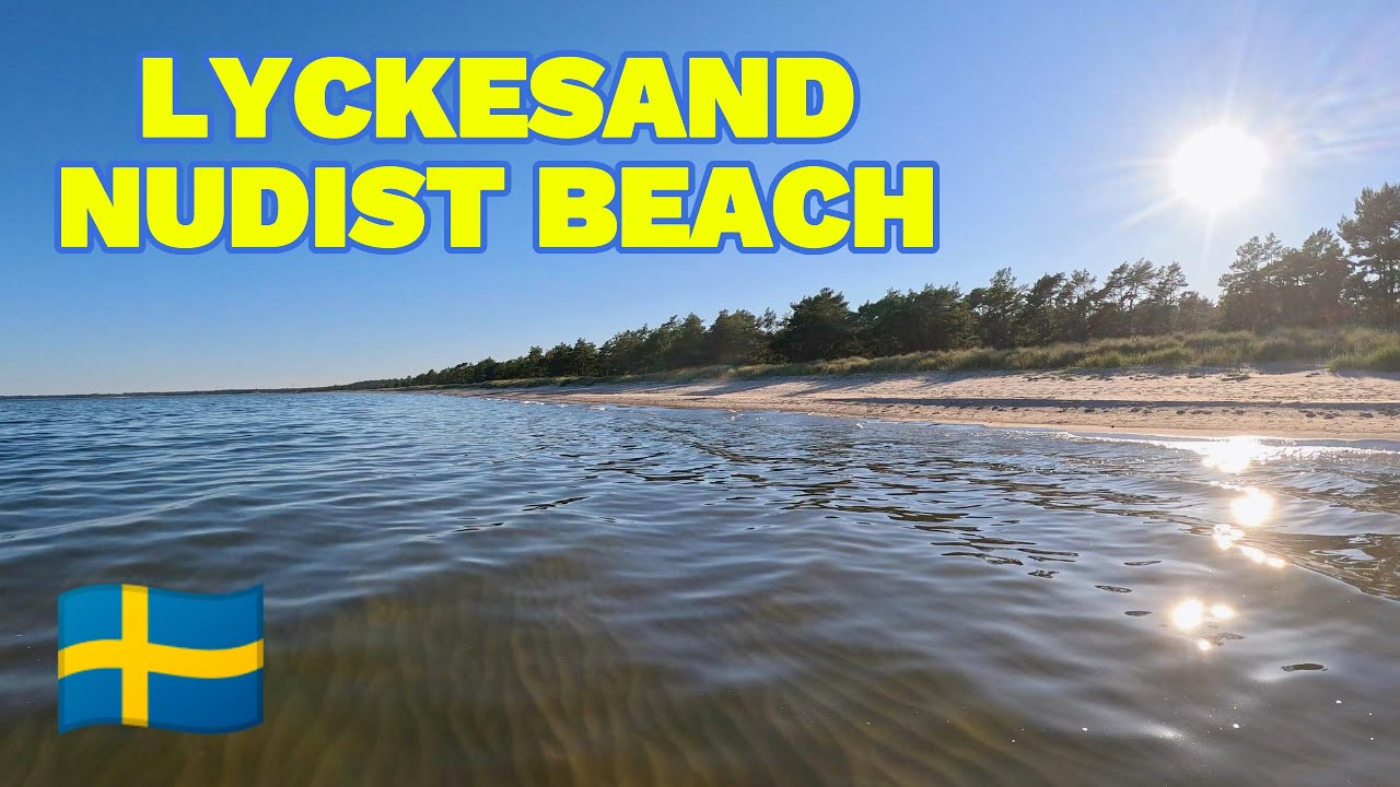The Best NUDIST Beach in Sweden - YouTube