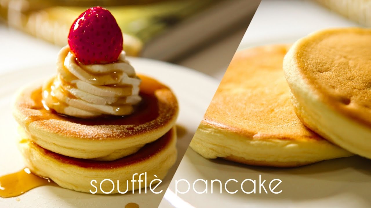 (SUB) 계란2개! 쉬운데 어려운 수플레 팬케이크 성공하기!!! Fluffy Souffle Pancake Recipe [홈