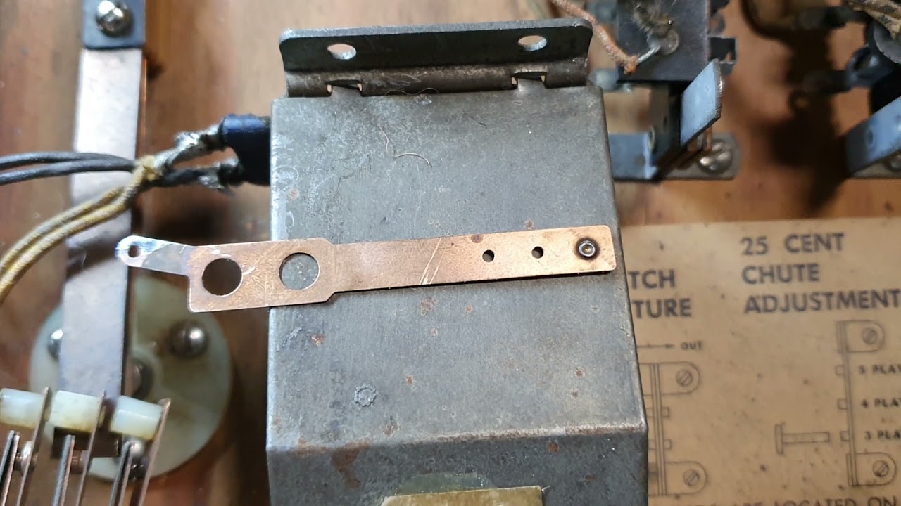Pinball Score Motor Repair Gottlieb Tropic Isle - YouTube
