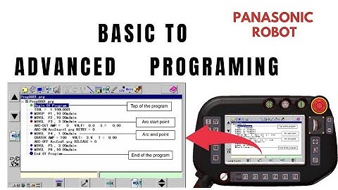 Basic To Advanced Robot Programing Panasonic Robot|Welding Programing Panasonic| Panasonic Teaching