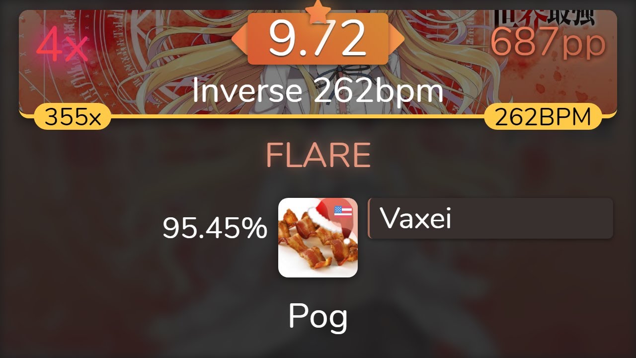 [9.72⭐] Vaxei | Void_Chords feat. LIO - FLARE [Inverse 262bpm] 98.45% {4❌} - osu!