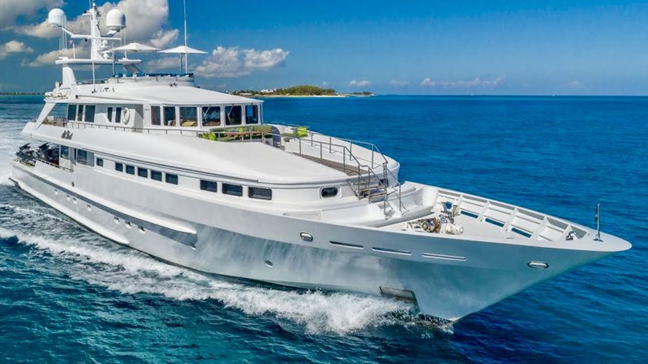 $7 Million Superyacht Tour : 1990 Heesen 144 - YouTube