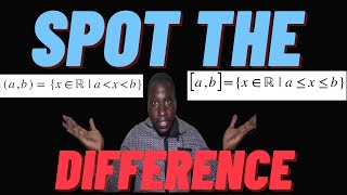 PRECALCULUS (0.1): INTERVAL NOTATION, OPEN& CLOSED INTERVALS