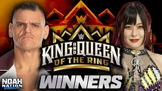 WWE KING & QUEEN OF THE RING 2024 WINNERS PREDICTIONS!