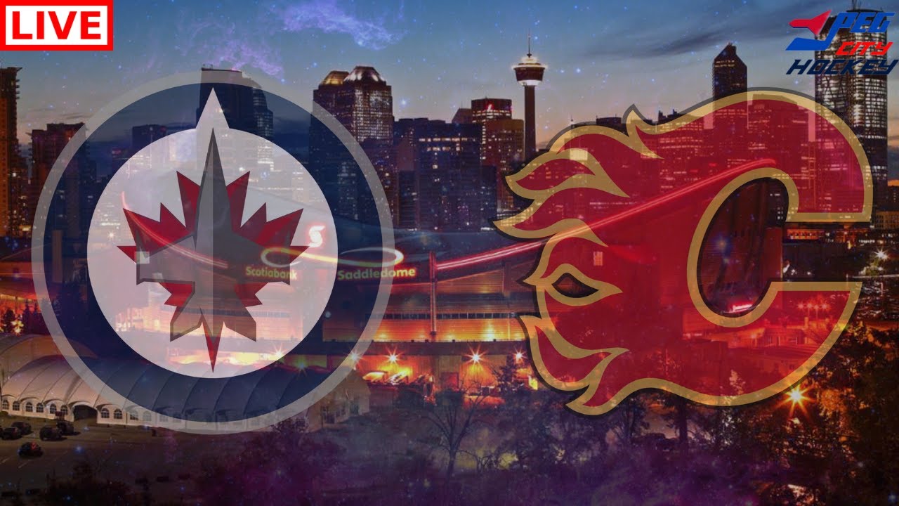 Winnipeg Jets VS Calgary Flames LIVE STREAM!!! - Winnipeg Jets 21-22 Season (NHL Game Live)