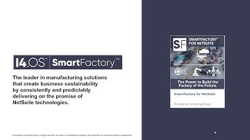 3 of 3: SmartFactory for NetSuite™ Electronic Batch Records  Demonstration
