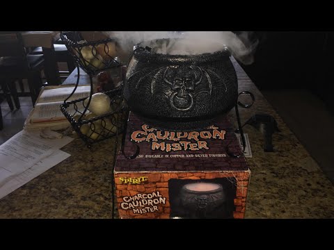 Spirit Halloween Charcoal Cauldron Mister Prop