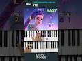 Free - Rumi &amp; Jinu KPop Demon Hunters Both Hands | Easy Piano Tutorial #shorts #piano #pianotutorial