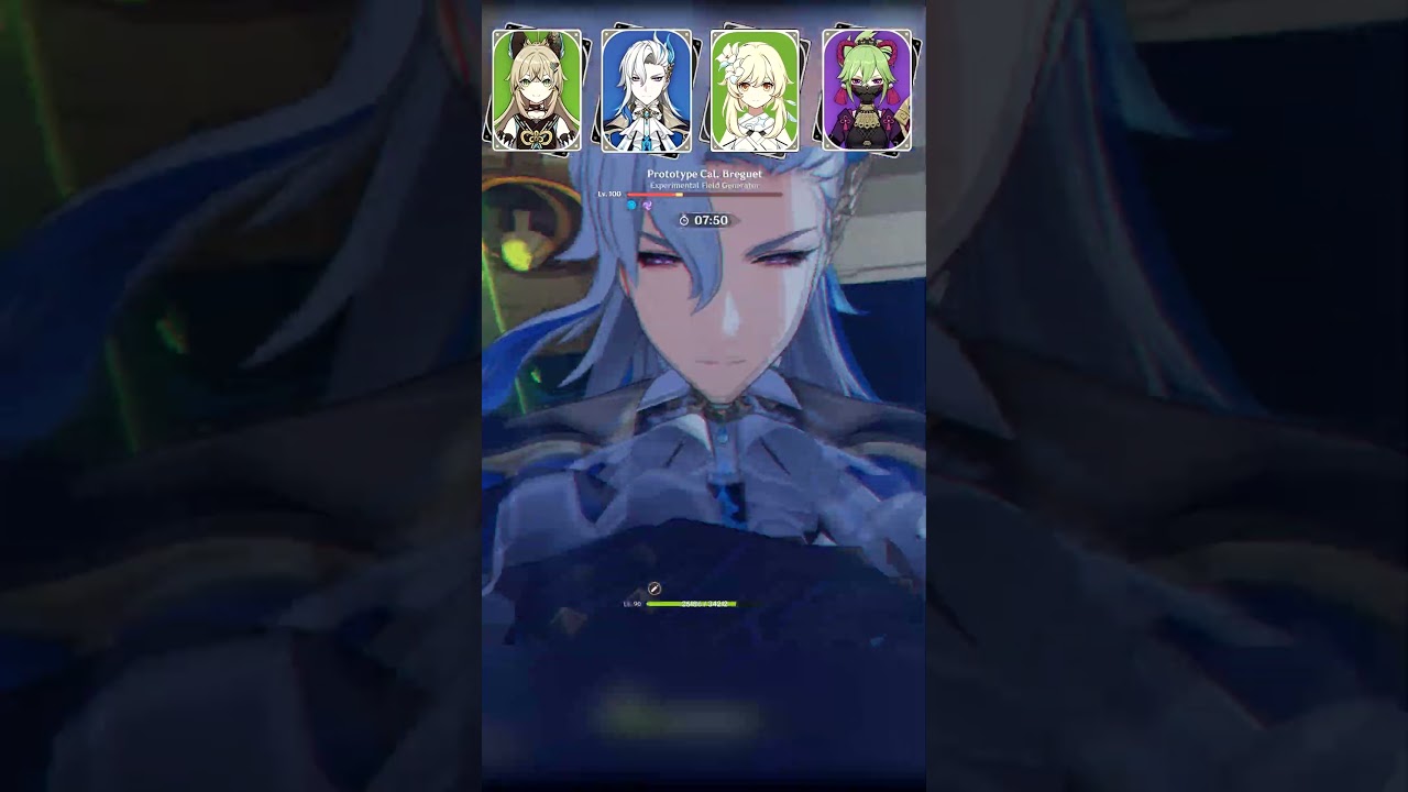 Neuvillette 4-Star Hyperbloom Team Abyss 