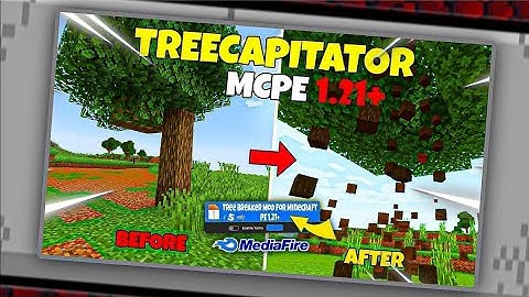 Vein Miner + Tree Capitator Addon for Minecraft bedrock edition 1.21+