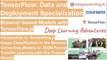 TF Data and Deployment - Browser-based Models with TensorFlow.js Part 2/2
