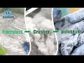 150 Mesh Waste Glass Fibre Crusher Glass Fibre Pulverizer Machine PVC Grinding Machine