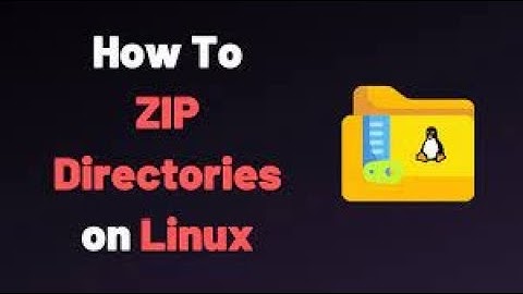 How to ZIP and UNZIP a directory or files in linux  #linux #zip #archive