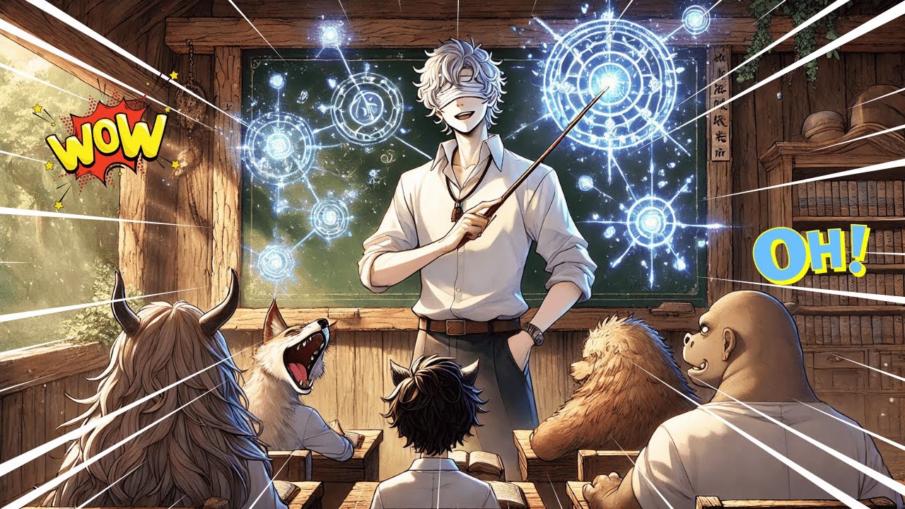 🎥 Шокирующая тайна Слепого Учителя — перед ним склонились тысячи демонов! | Озвучка маньхуа