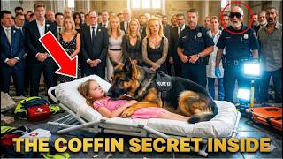 The Police Dog Refused to Leave the Girl’s Coffin — They Discovered the Shocking Truth