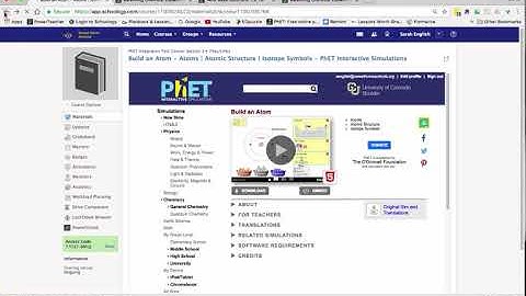 PhET Simulations Lesson 4 video