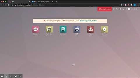 How to Create Database with Odoo 13