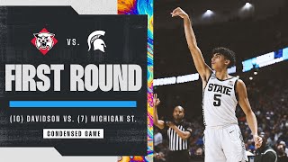 Michigan State vs. Davidson - First Round NCAA tournament extended highlights