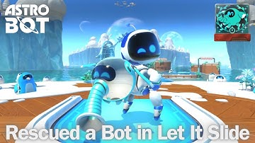 ASTRO BOT - Let it Slide Speedrun | All Bots Rescued in Stellar Speedway Levels
